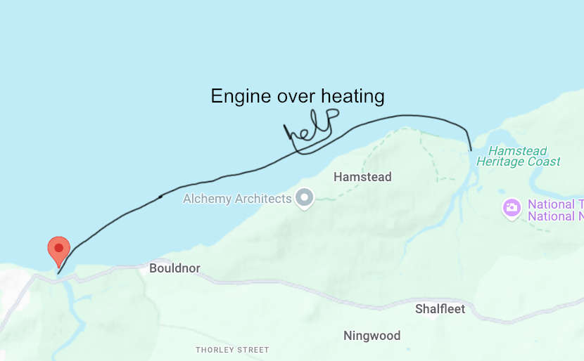 Newtown to Yarmouth